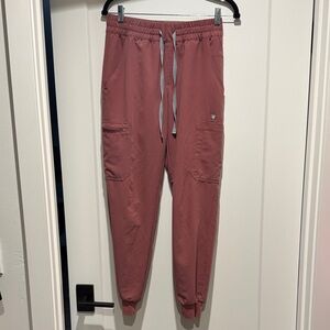 Figs Mauve Joggers - Small